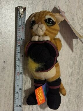 Shrek The Third Puss In Boots Plush Dreamworks NEW